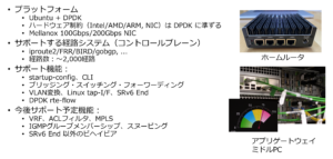 図2 sdplane ルータ